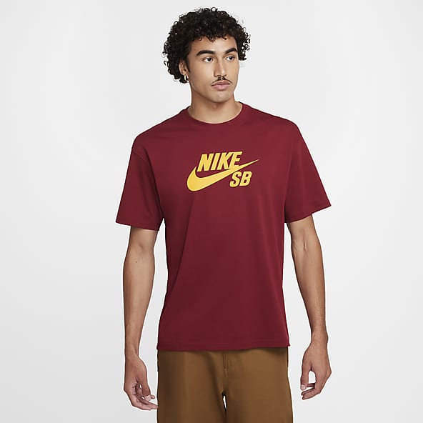 Gold and red nike shirt outlet